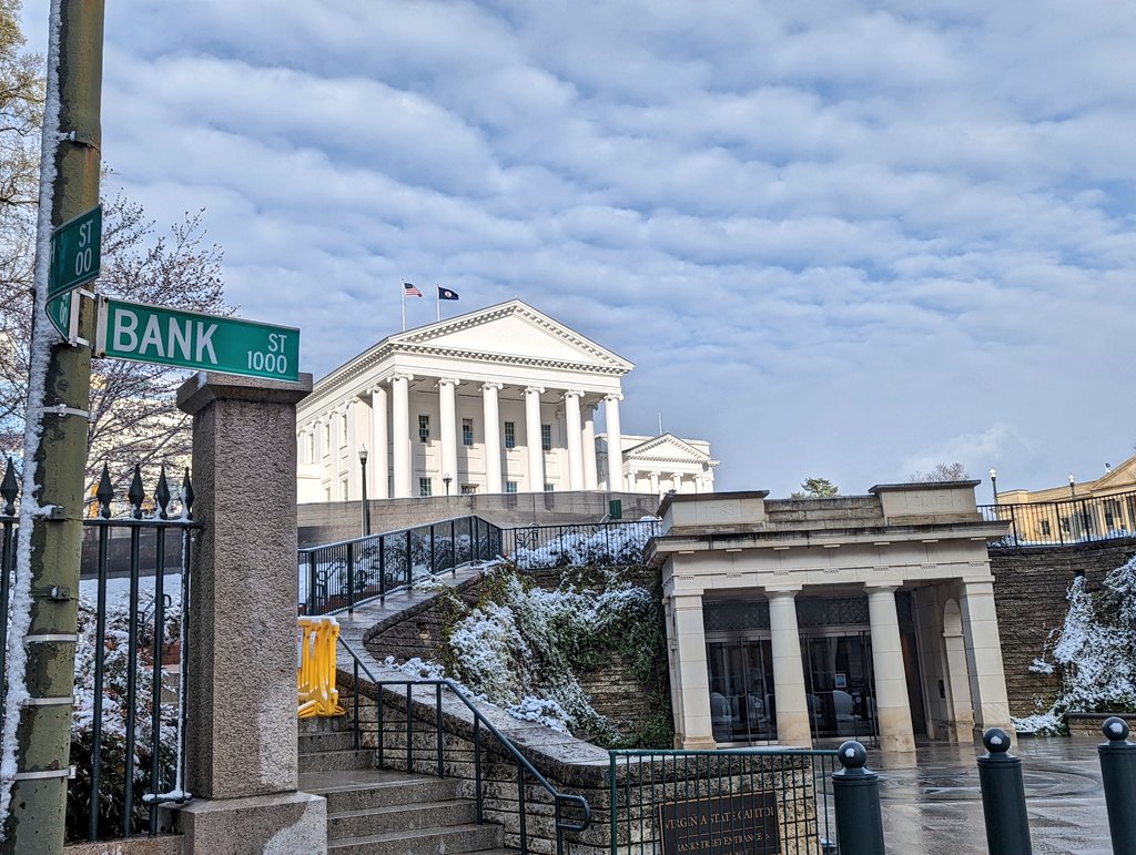 PhilipScranage's tweet photo. That'll do it for me for now. Another excellent GA session in the books. Car packed to the gills, headed out. Thanks to my team, my friends, and everyone out here trying to make the Commonwealth a better place. https://t.co/h5jF6eioOq