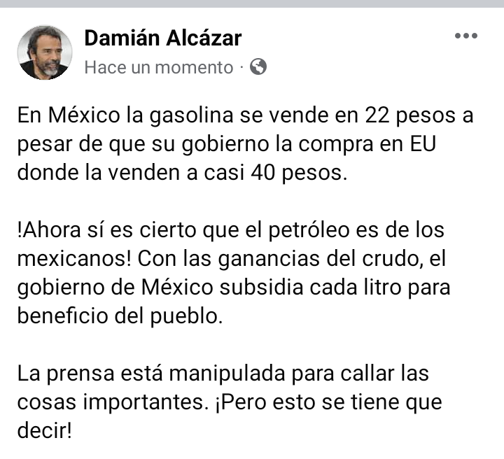 Damián Alcázar tweet media