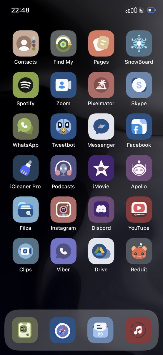 OuniDesigns's tweet photo. Bye iOS 14.3 👋 https://t.co/KVe4By1v1m