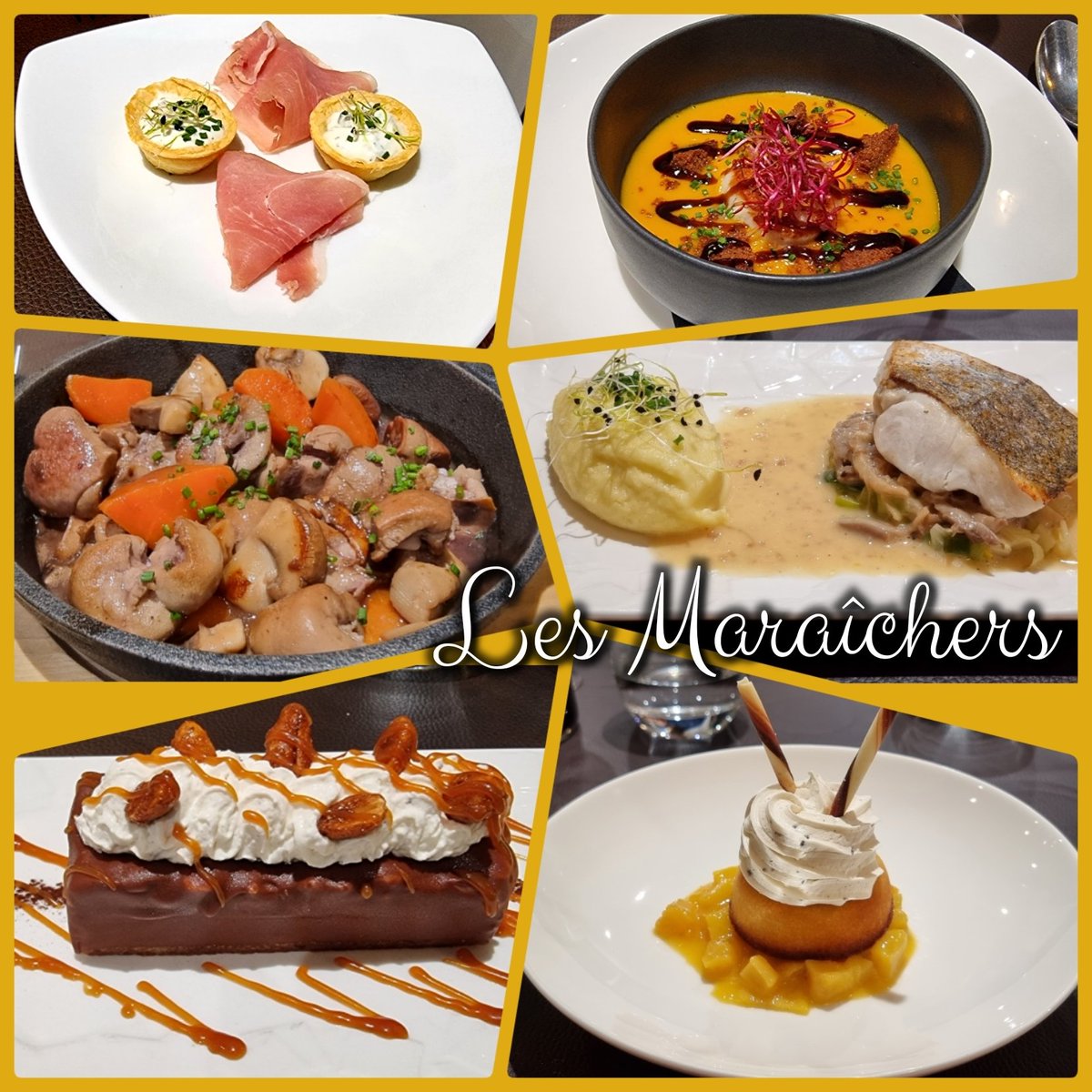 GroussinV's tweet photo. Ce soir, un bon dîner au Restaurant Les Maraîchers, de très bons plats et un accueil très agréable, il faut y aller 😊
#restaurant #bonneadresse #bonnetable #saintelucesurloire #sainteluce_maville https://t.co/qci23EfyT0