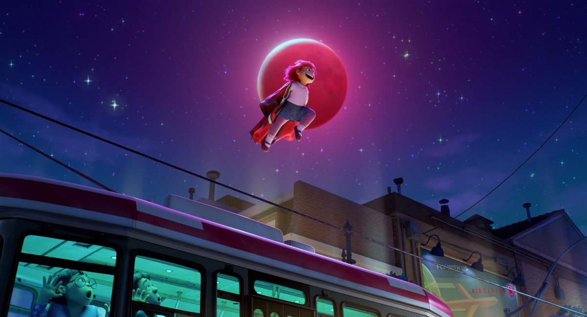 twittekure's tweet photo. Em uma conversa que teve com o diretor Mamoru Hosoda (https://t.co/A4RtJoQFIz), Domee Shi disse que havia uma pequena homenagem a Toki wo Kakeru Shoujo no filme #RedCrescerEUmaFera . Acho que não tinha como ela ser mais emblemática, né? 😄  #RedPixar #TurningRed https://t.co/85u3MmjlzY