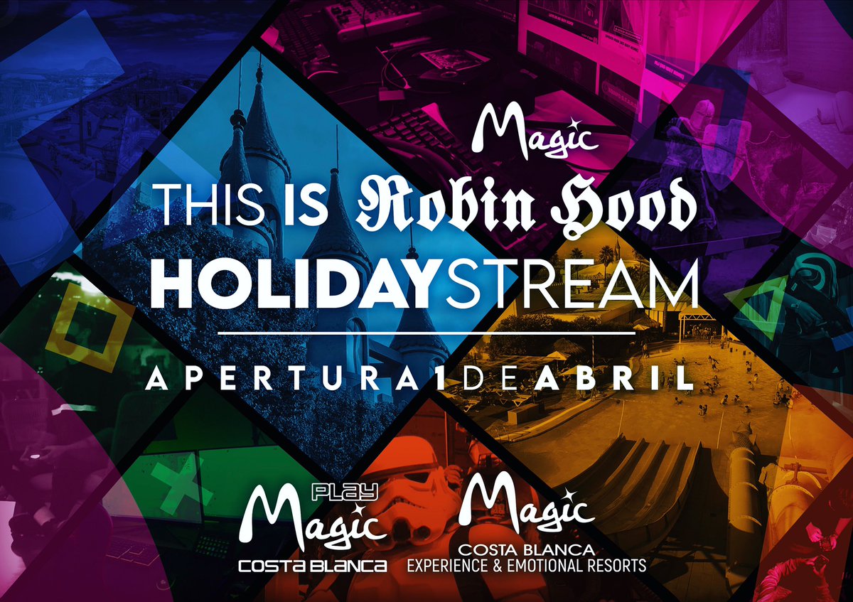 PlayMagicTeam's tweet photo. Pues eso… el 1 de abril reabre el resort más streamer 🦾🙌🏰🎮 #ThisIsHolidayStream #CostaBlanca #Benidorm #VacacionesStreamers https://t.co/oKh3gpLqxf