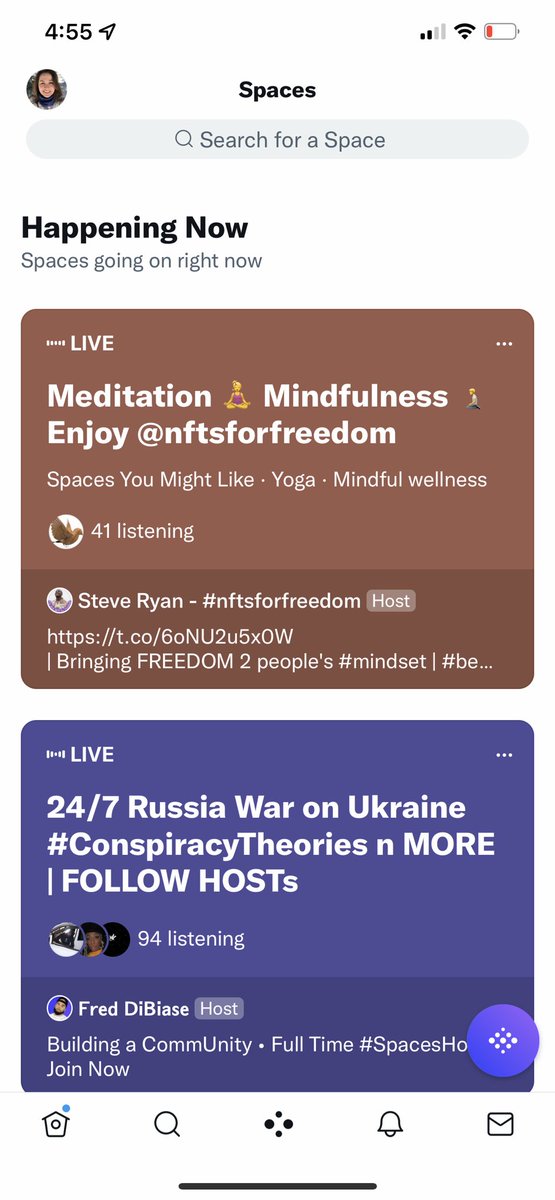 Fortynista's tweet photo. Since when did twitter get chat rooms? Looks like clubhouse. https://t.co/tE08IzkpTL