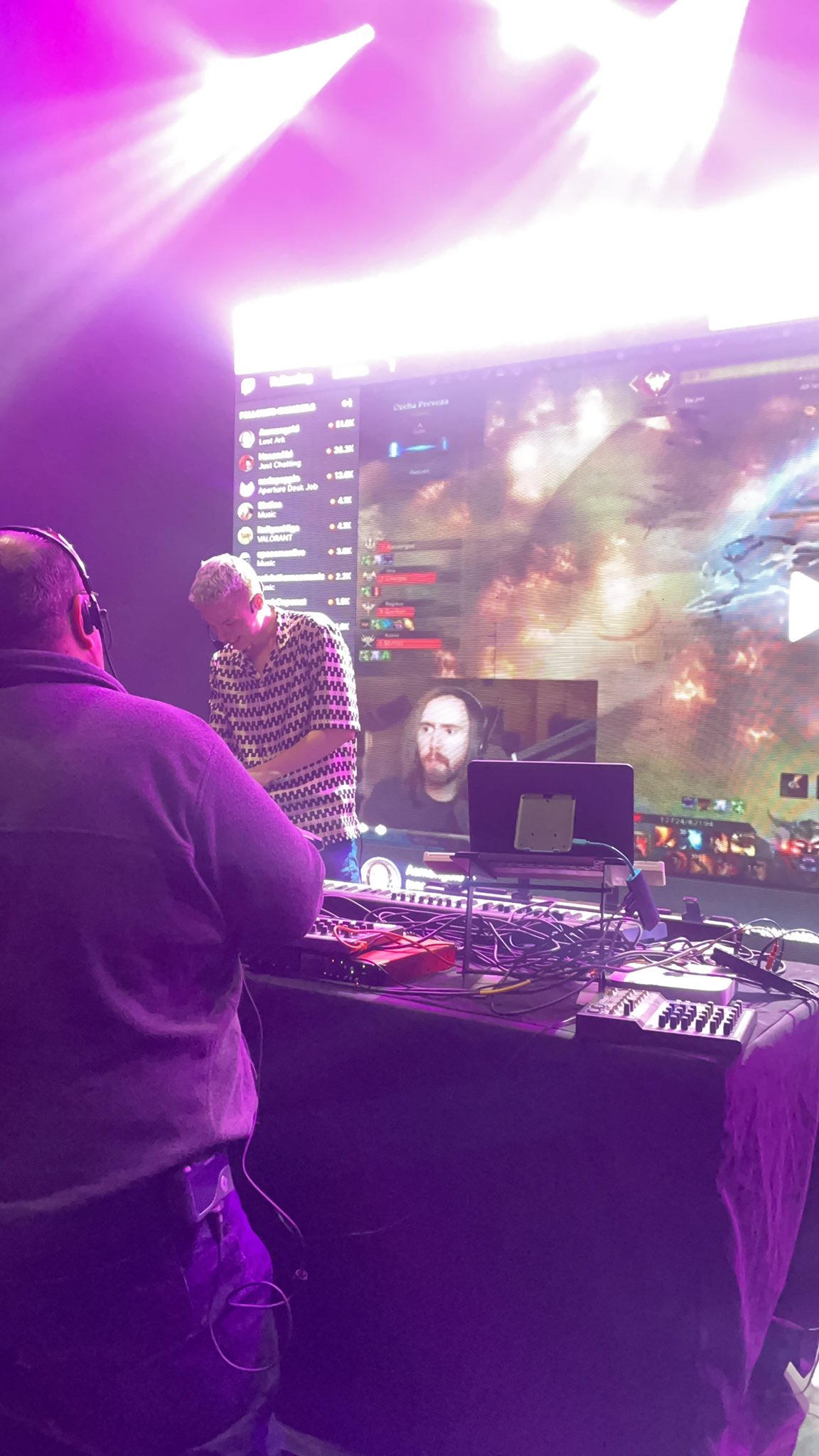 The Streamer Awards on Twitter "Watching some good streams during set