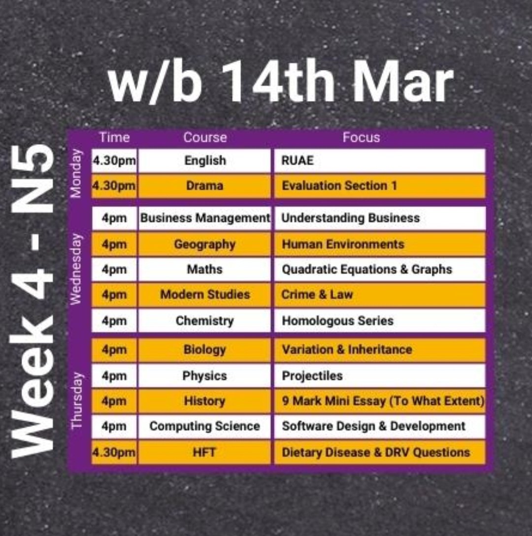WestOS
N5 sessions this week delivered by @west_os. If you haven't yet signed up please do so to access additional study support 💻

westpartnership.co.uk/west-os/live/

#failtoplanplantofail #preparationiskey
#onlinelearning