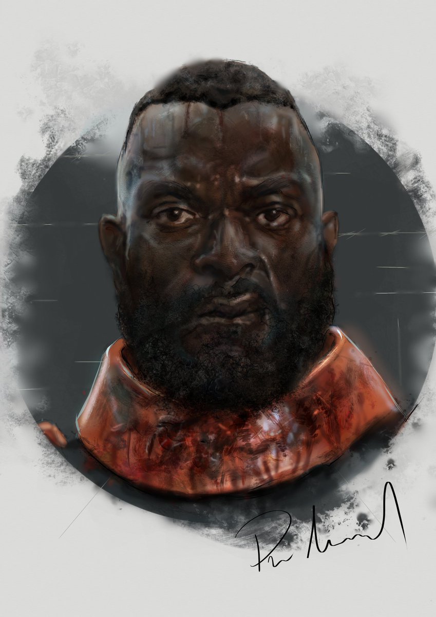 This painting is now complete! 🎨👊
Featuring the Commonwealth super trooper, Mercer played by the excellent Michael James Shaw.
This character is so bad ass and is definitely one of my favourites! Hope you guys dig this painting, please feel free to retweet!
#TWDFamily #TWD #art