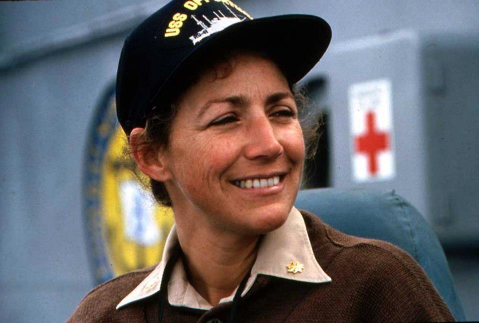USFleetForces's tweet photo. Commander Darlene Iskra (b.1952) was the first woman to command a Navy ship, the USS Opportune #ARS41 in 1990. She retired in the rank of commander, earned her doctorate degree in 2008, and published her first book about leadership a year later. #USNavy #WomensHistoryMonth https://t.co/gMZ3JING2Q