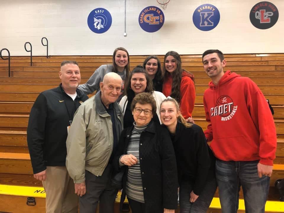 As my family went through the week, many of us were reminded of our fav moments from Grandpa Wes, who passed away this summer.He first taught us to ❤️ the game and do 🏀 God’s way. Seems fitting that the two youngest both won state this weekend with the whole fam watching!