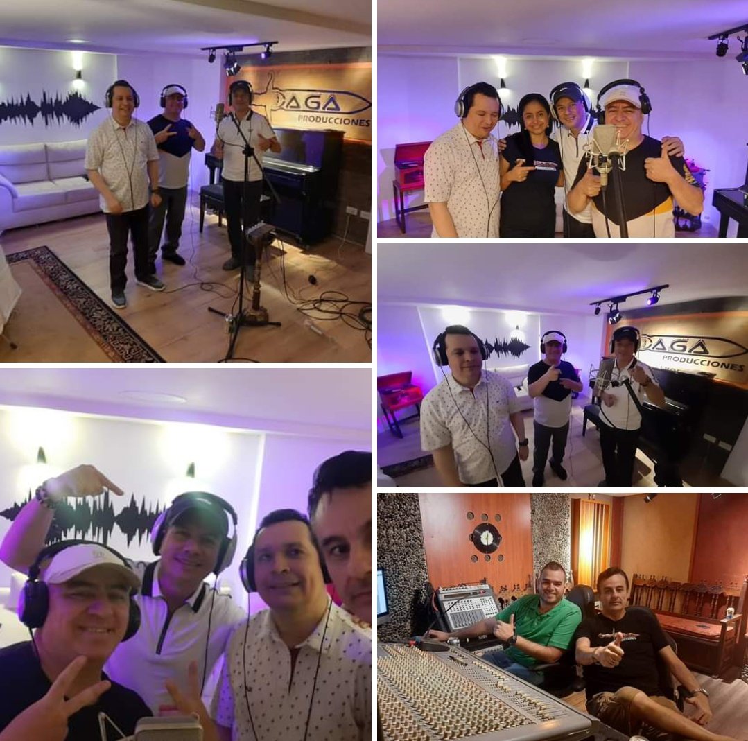 DagaProductions's tweet photo. Grabando coros para producción Internacional Cristiana.. con nuestras grandes voces de nuestra region Rodolfo Sepúlveda Londoño Vocalista Hernando López Carlos Cifuentes DAGA PRODUCCIONES EXPORTANDO TALENTO https://t.co/k9k4AlaMP9
