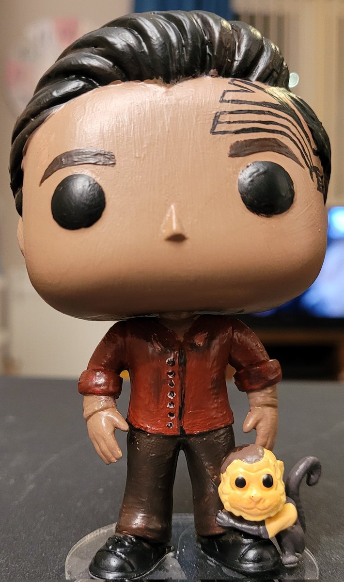 Julie74656's tweet photo. #StarTrek #StarTrekVoyager #Resolutions #HeBuiltHerABathtub
@robertbeltran74 @TheKateMulgrew Custom Funko of Kathryn & Chakotay on New Earth .... and the π.... @s_stef85 here you are, my dear friend. The blue towel π ππ #JCdeservedbetter #JCdeserveProdigy https://t.co/t7Q2oJHzTQ