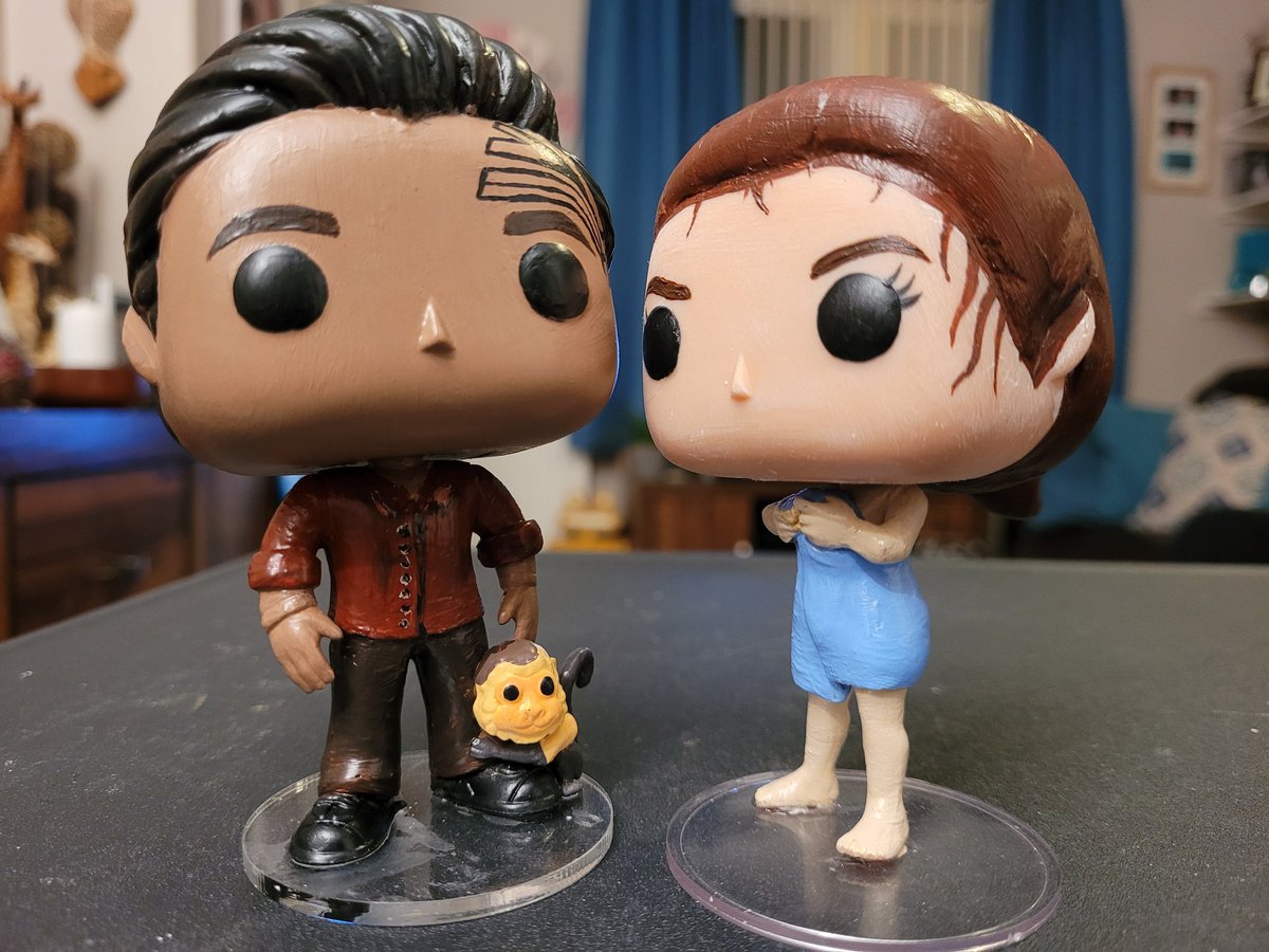 Julie74656's tweet photo. #StarTrek #StarTrekVoyager #Resolutions #HeBuiltHerABathtub
@robertbeltran74 @TheKateMulgrew Custom Funko of Kathryn & Chakotay on New Earth .... and the π.... @s_stef85 here you are, my dear friend. The blue towel π ππ #JCdeservedbetter #JCdeserveProdigy https://t.co/t7Q2oJHzTQ
