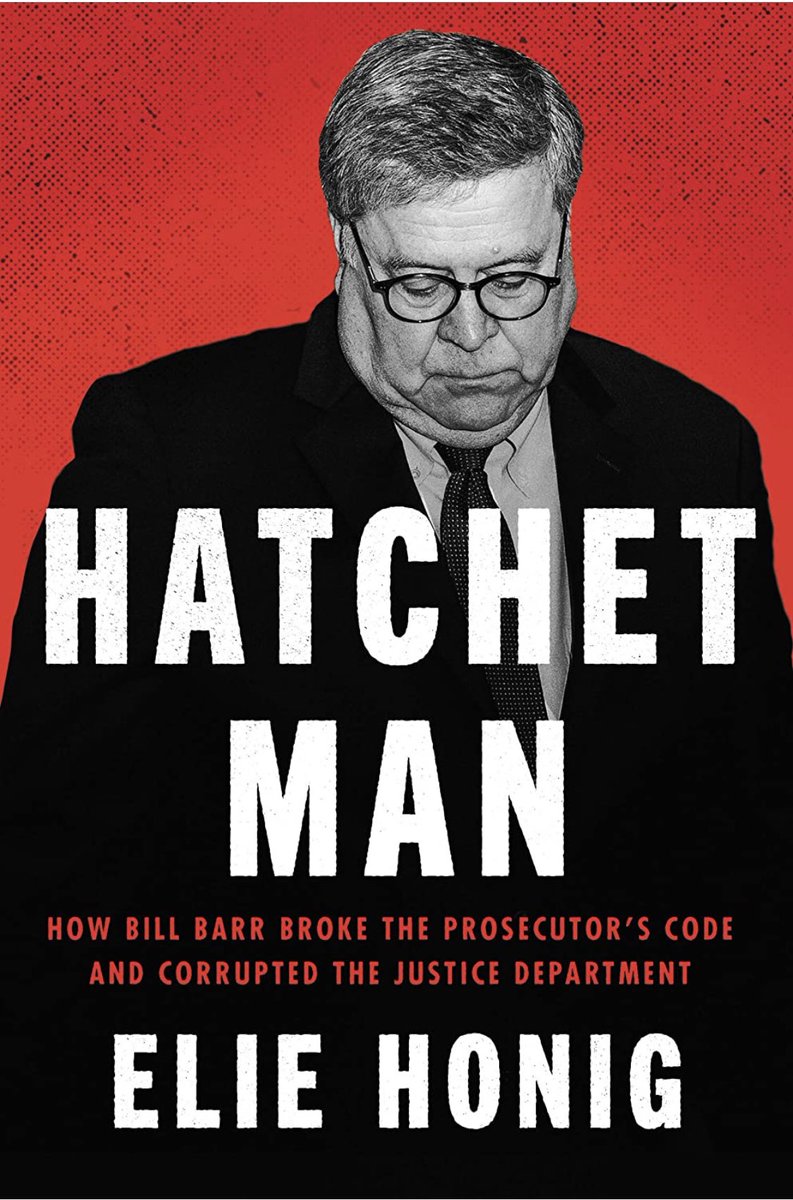 MuellerSheWrote's tweet photo. Don’t buy Bill Barr’s book about Bill Barr. Buy @eliehonig’s book about Bill Barr. No need to pay money to have someone lie to you. Get the truth here: https://t.co/yS5nSZP0wQ