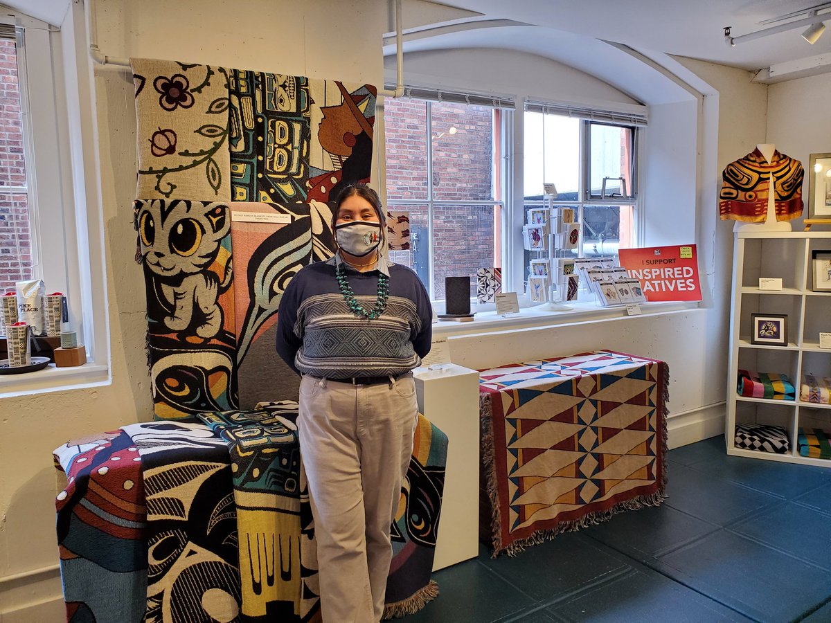 Hassanah2017's tweet photo. Looking for something special to gift to someone? @8thgen at @pike_place is a great place to start Rhiannon and Cassius present today to assist you! #purchaselocal
https://t.co/dyQKnJgyn4 https://t.co/0vC6FUTrIq