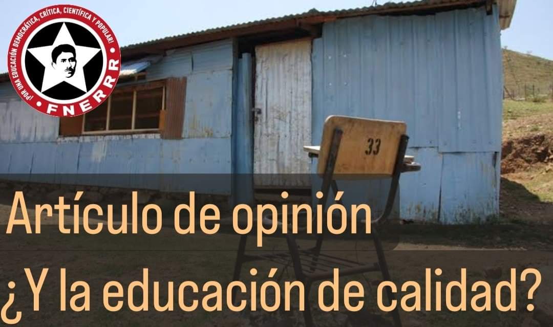 FNERRR_EDOMEX's tweet photo. #ArticuloDeOpinión✍🏽
¿Y la educación de calidad?

Por: Bernabe Xilita, dirigente de la Federación Nacional de Estudiantes Revolucionarios Rafael Ramírez EDOMEX

Articulo completo aquí: https://t.co/F53g1ONzD9 https://t.co/shmyRvWpTZ