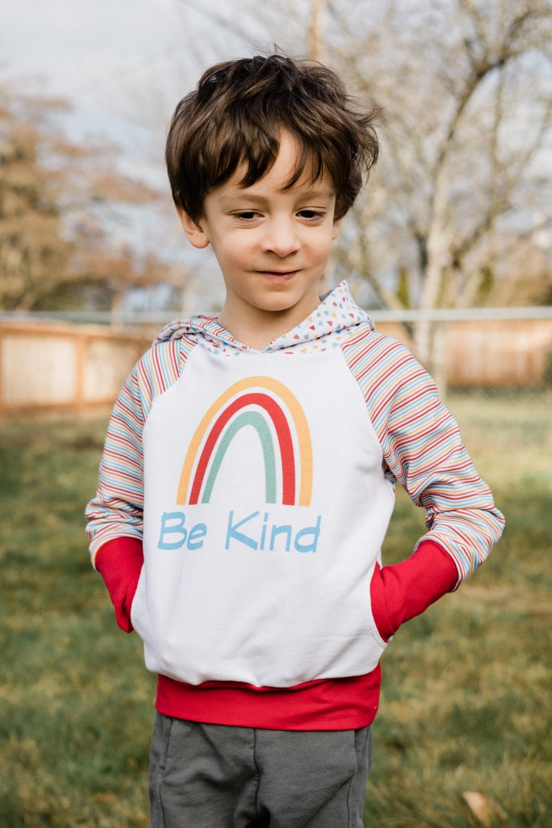katilimade's tweet photo. This playful combination of stripes and confetti is such fun, and the kids love the rainbow theme. Be Kind! https://t.co/s1XY5h3LDj https://t.co/DIWFmOjFi7