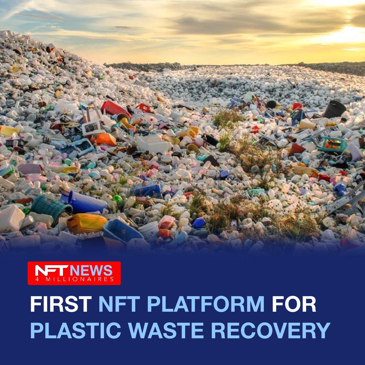 nft4mil's tweet photo. According to Nozama, the Plastiks market works by allowing overseas recyclers to convert bill information into NFTs. Every NFT produced, according to reports, uses data from a blockchain to prove that a matching amount of plastic was retrieved from the environment.  #nft #nfts https://t.co/lVqX2NHK6U