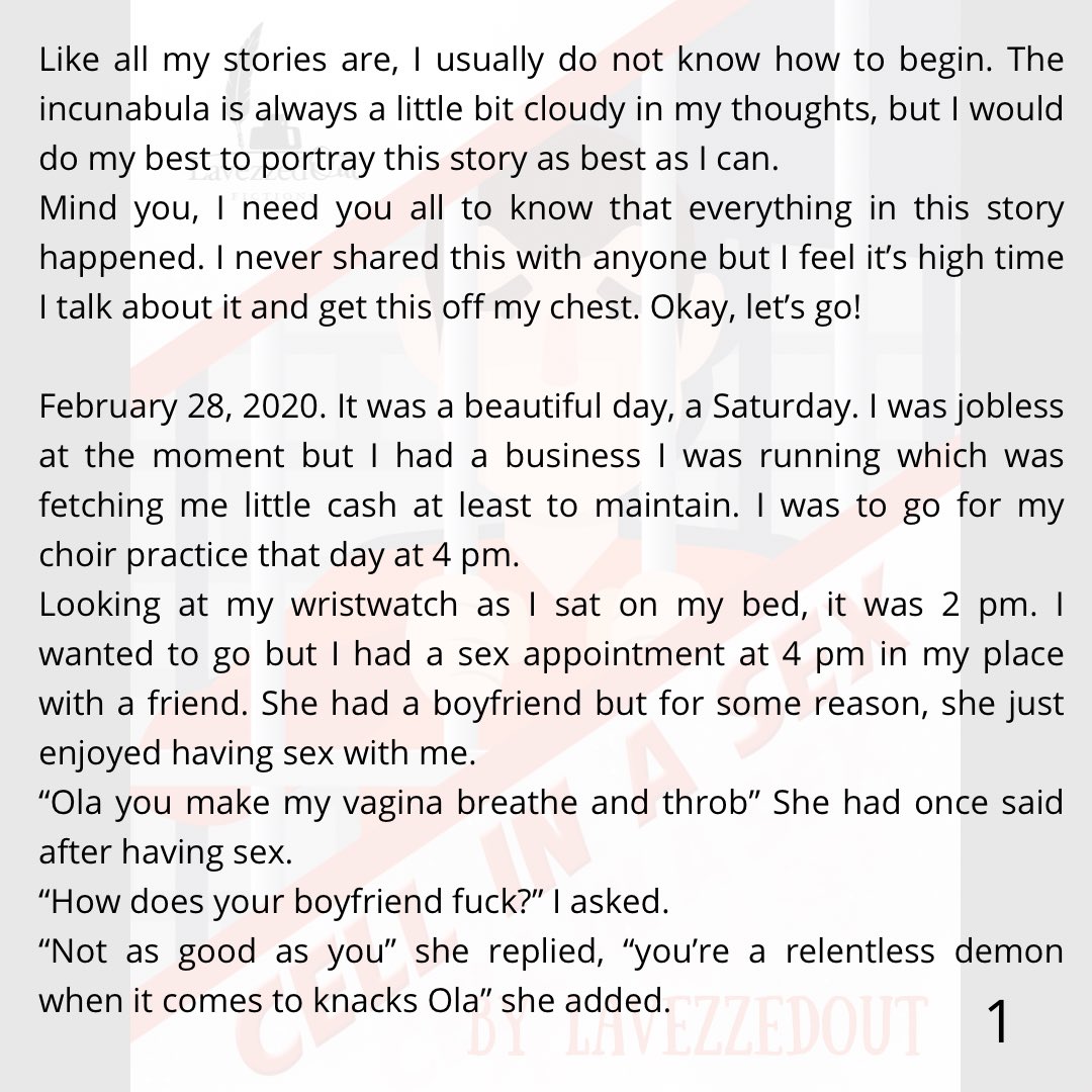 lavezzedout's tweet photo. CELL IN A SEX 🔥🔥🔥🔥 
(Kindly Enjoy and Retweet) Yes, we’re back to picture texts stories!!!! https://t.co/MsaylcHI4w