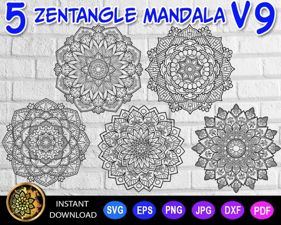 ArtDesign_by_VC's tweet image. 5 Zentangle Mandala Bundle tinyurl.com/y23t4bk3 via @EtsySocial #mandala #lineart #Digitalfile #mandalasvg