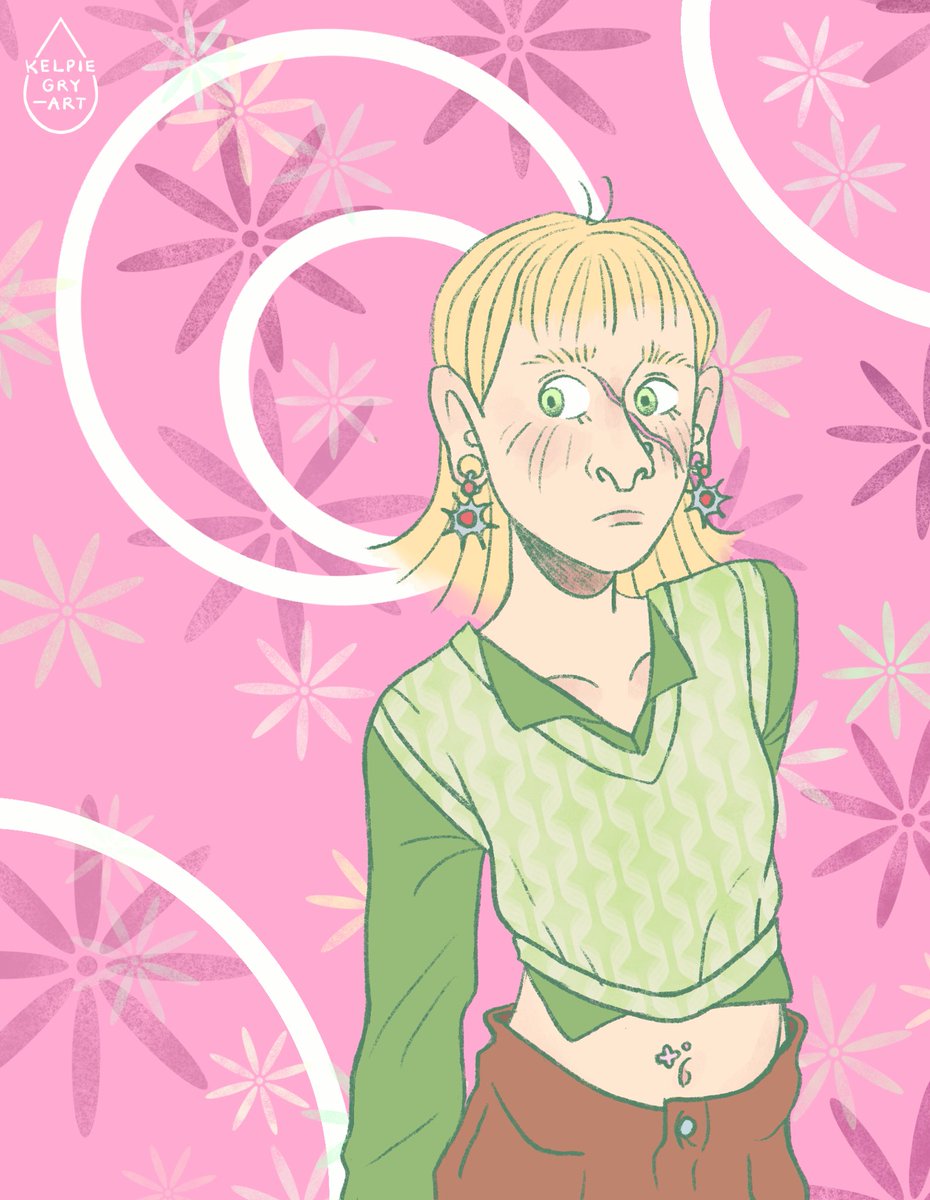 kelpiegry_art's tweet photo. 💚🪱💚 #ArtistOnTwitter https://t.co/UhkevWYb9j