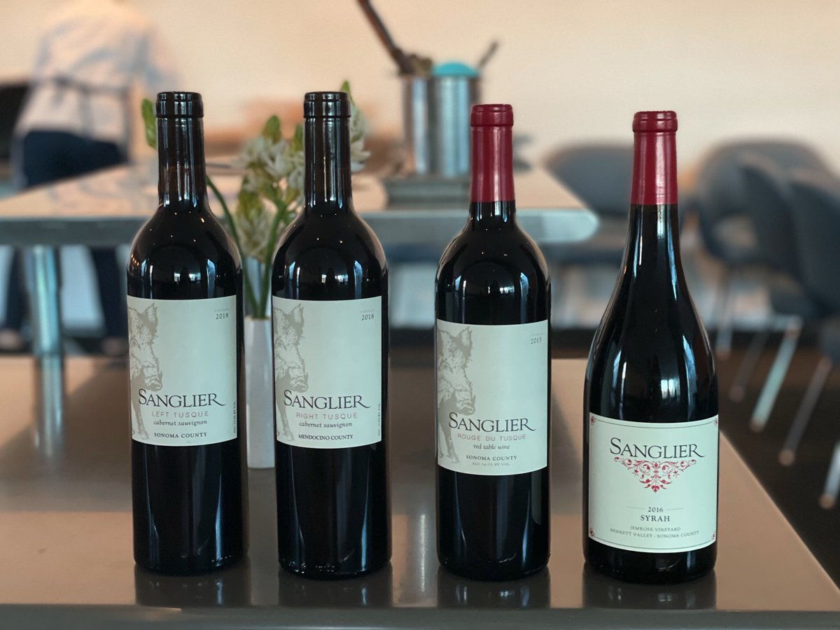 SanglierCellars's tweet photo. Drink.
A great lineup of Sanglier red wines for any occasion.
Head over to https://t.co/uUpSBlV2an to grab a few bottles of your favorite wine!
#farmeatdrink #drink #sonomasips #californiawines #welovewine https://t.co/jk5pw1XjOD