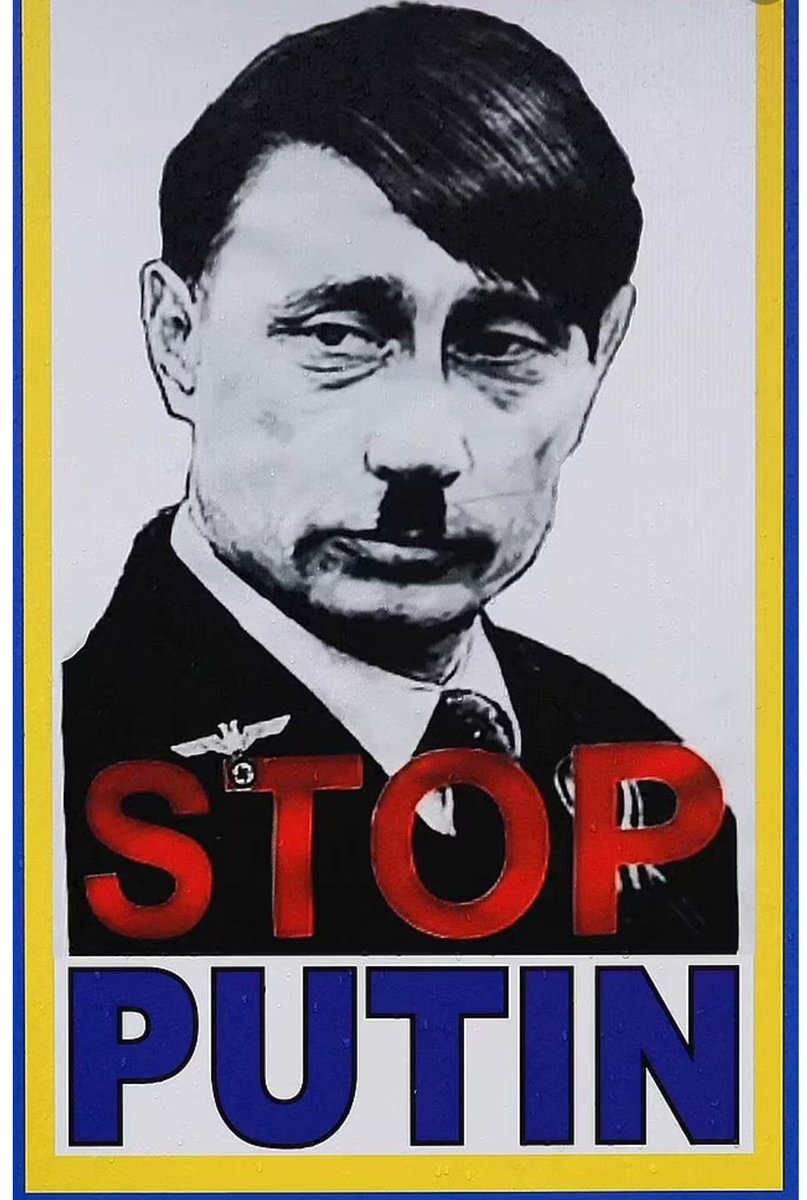 AGerlitzki's tweet photo. Wenn #Putin nicht definitiv
gebremst wird, ist der Überfall
auf die #Ukraine "nur" eine
Etappe in seinem Vorsatz, ganz Europa mit #Krieg zu
überziehen! - Putin ist die ei-
gentliche Gefahr für unsere
#Sicherheit! - Diese Gefahr
ist abwendbar, wenn wir #vor-
#zeitig gegensteuern! https://t.co/UDHXUMoctE