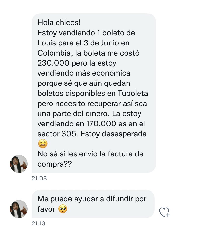 lthstickets's tweet photo. ENTRADA PARA LOUIS TOMLINSON EN COLOMBIA!
cualquier persona interesada puede comunicarse con @Smbodys_fanLN https://t.co/m25l0M26mh