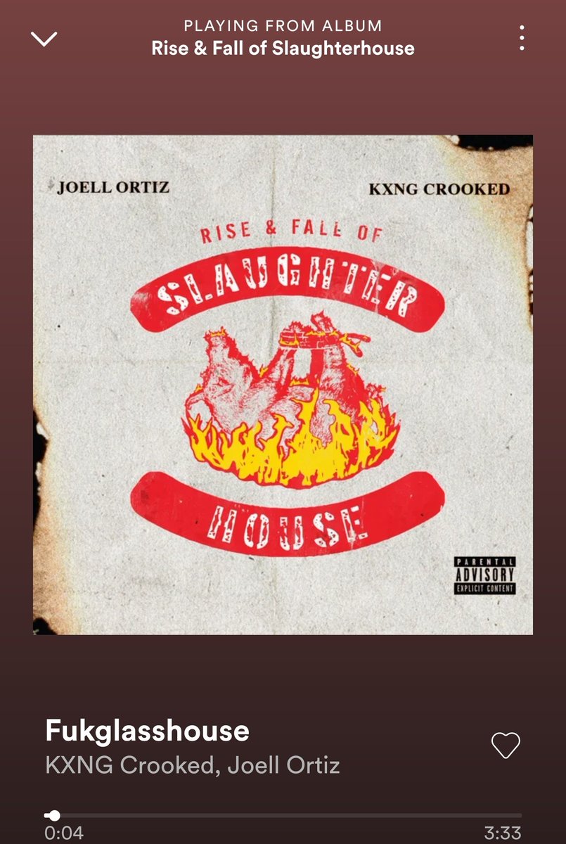 It's been a ride, fellas! @JoellOrtiz @CrookedIntriago ✌️lyrical as ever on the #RiseAndFallOfSlaughterhouse 🔥