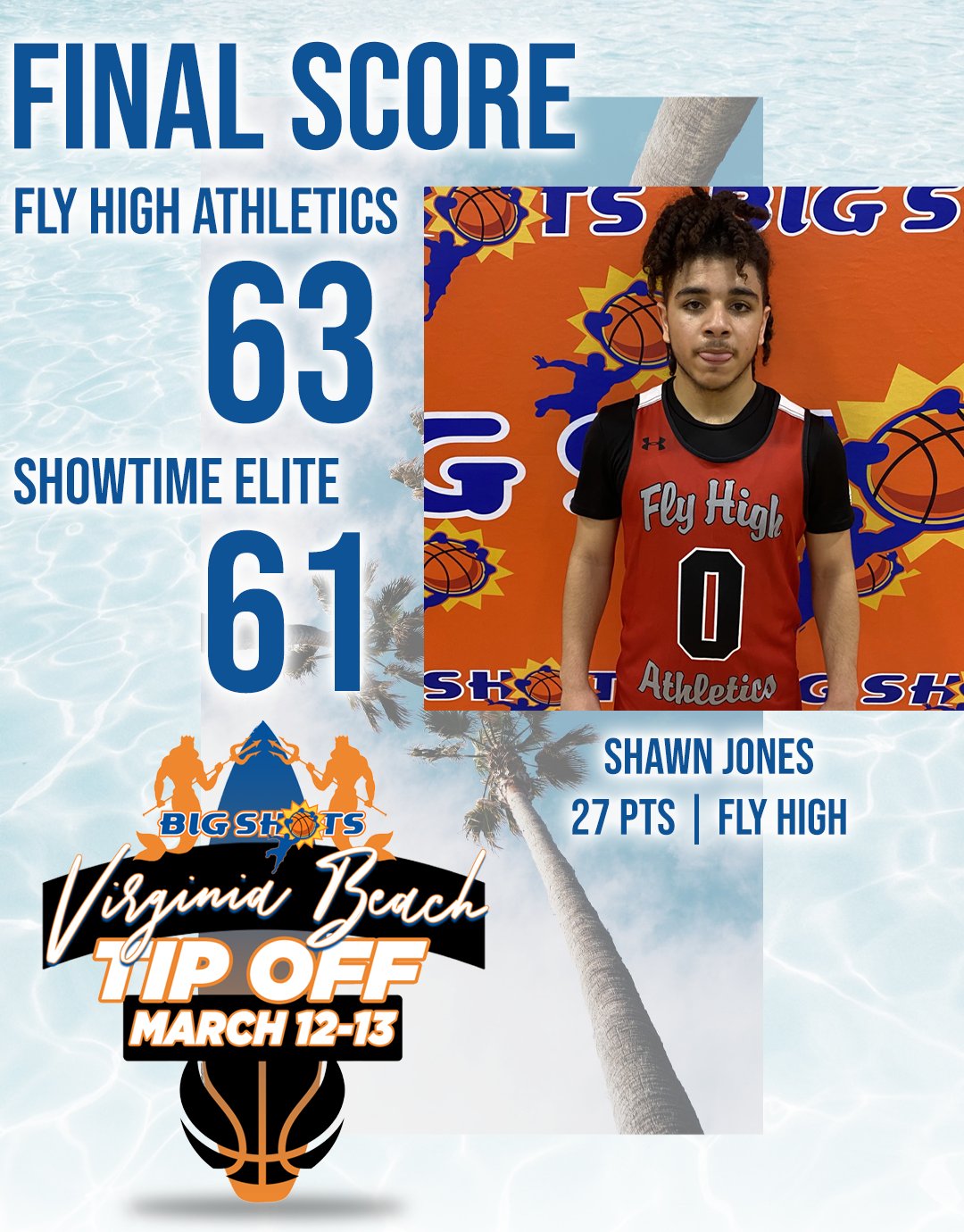 BIG SH🏀TS on Twitter "MVP goes to Shawn Jones with 27 points for Fly