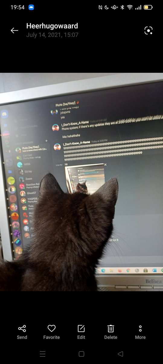 critterconfused's tweet photo. Old baby pic, he loves the computer https://t.co/hOo7srH5vd