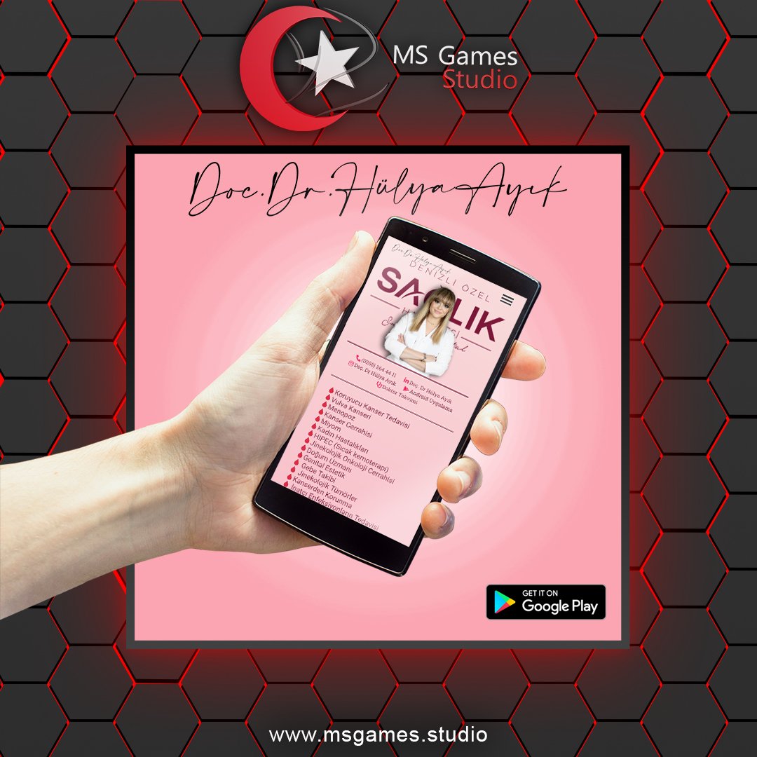 MSGamesStudio's tweet photo. Hastaların Doç. Dr. Hülya Ayık ile iletişim sağlamayı amaçlandığı android mobil uygulamada, ayrıca doktorun kendisine ait çalışmaları, makaleleri, yazdığı kitap ve tezleri hakkında bilgiler alabilirsiniz.

#gamedev #gamedeveloper #indiedev #indiegame #indiegamedeveloper #solodev https://t.co/m58A9szPgd