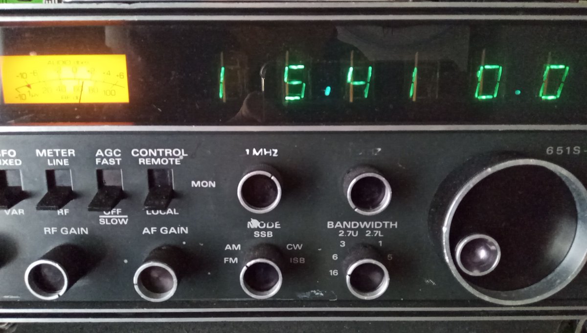 jaradiokids's tweet photo. HCJB日本語 15,410kHz 07:30-
今日はお便り交換ですね〜電波強いですがレーダー波?ノイズが時々入ります
Rx: #COLLNS 651S-1 https://t.co/Xgakp9aOBE