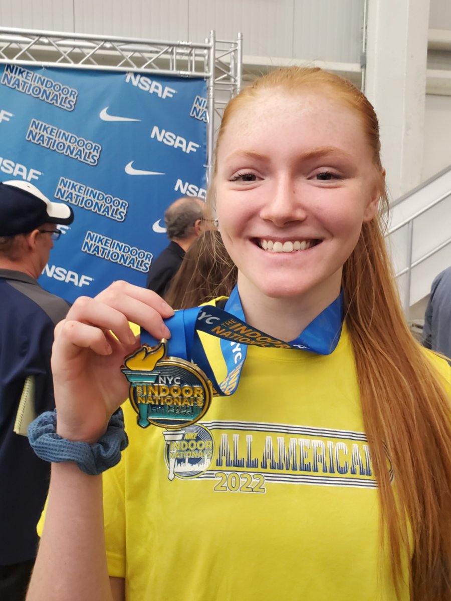 What a way to close out the weekend. <a href="/leeann_red/">leeann_red</a> takes 3rd place in the 60 meter hurdles at nationals. Her time of 8.77 is the fastest 60 meter hurdle time in Suffolk county in the last 20 years. Congrats for ending your season an All-American Leeann!