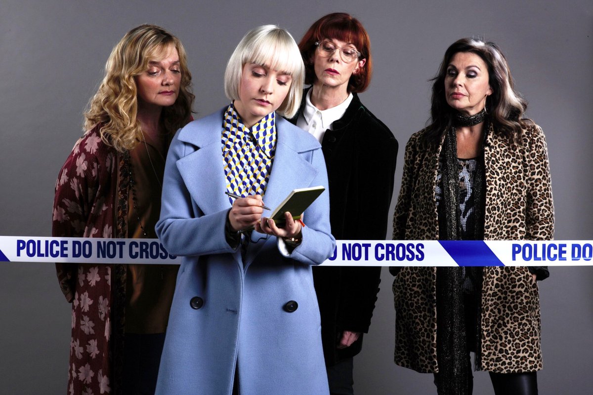 LiamRudden's tweet image. What a wonderfully quirky piece of TV is @queensofmystery and it’s all the better for being narrated by the brilliant #JulietStevenson. 
Catch it on @channel5_tv.