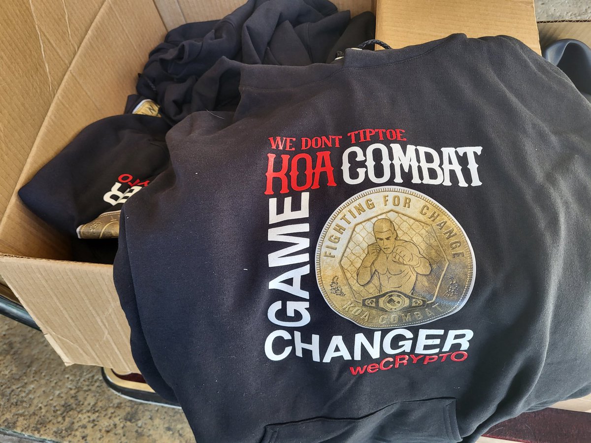 WHO WANTS SOME GEAR??? SWEATSHIRT AND SHIRTS JUST CAME IN!!! LOADING UP ONSITE STORE SOON!!! FOR NOW WE WILL HAVE SOME IN STOCK, HOW TO GET THEM, AND GIVAWAYS SOON!!!"WARRIORS" THANK YOU!!!