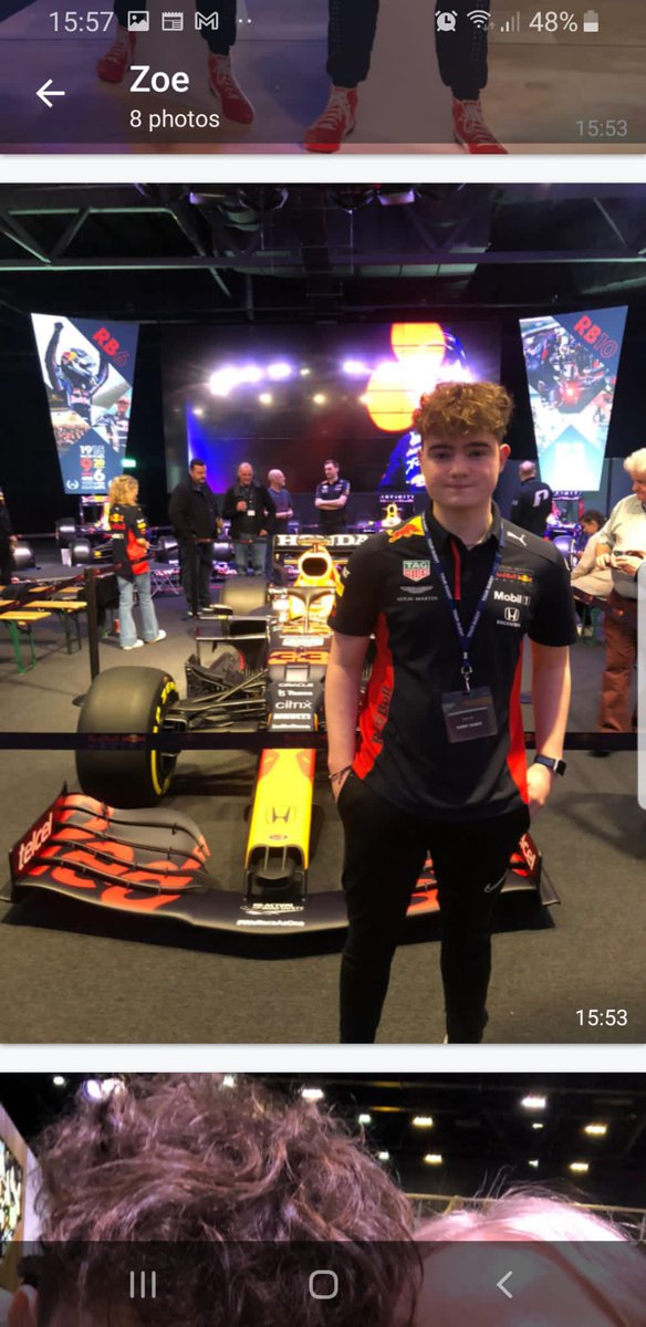zoekb21's tweet photo. @redbullracing Thanks for a fab day out at MK7. Made my sons day! #DriveToSurvive4 #Supermax @Max33Verstappen https://t.co/xA6pULDtXP