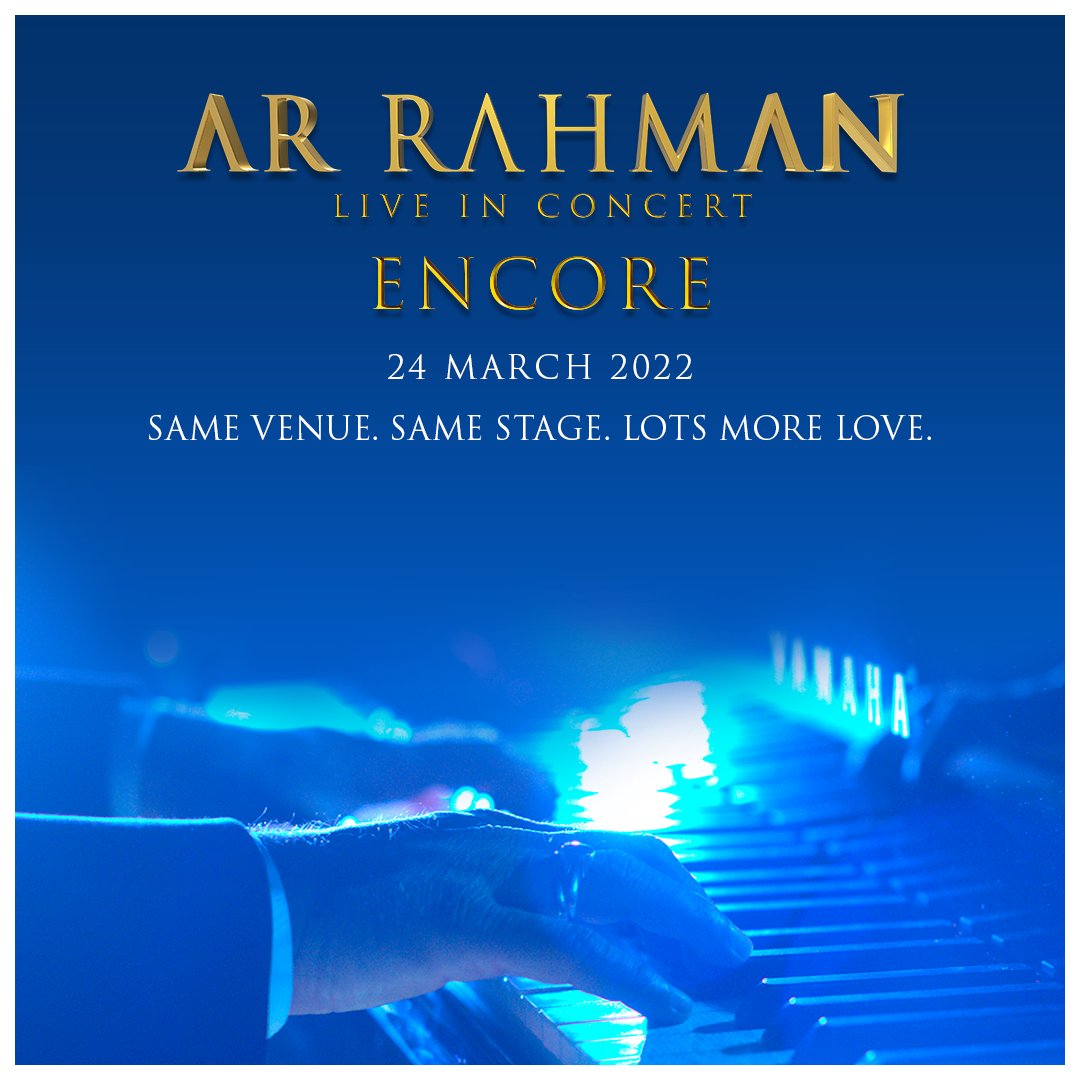 Watch this space for more details :) #arrahman #arrahmanlive #liveconcert #liveaudience #arrlive #music #musicians #festival #stage
