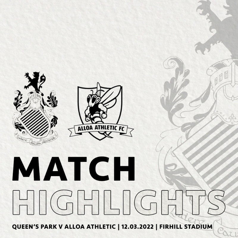queensparkfc's tweet photo. 📺  𝙃𝙄𝙂𝙃𝙇𝙄𝙂𝙃𝙏𝙎: Queen's Park 1 @AlloaAthleticFC 1

A terrific strike from Ronan Darcy in the closing stages ensured the spoils were shared at Firhill yesterday afternoon.