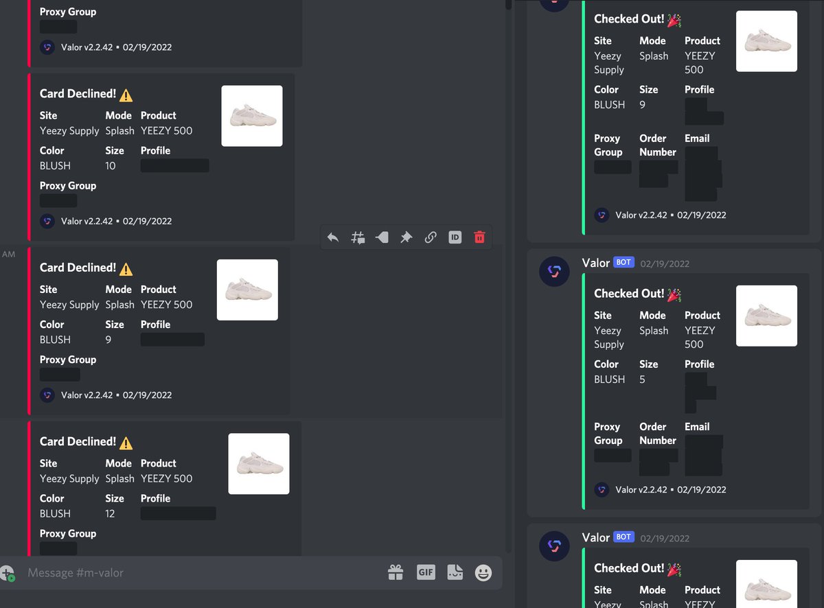 Privacy > Slash, 3 checkouts to 40+ declines. <a href="/ValorAIO/">Valor</a> <a href="/NotifyAccounts/">Notify Goods</a> <a href="/WolvesProxy/">WolvesProxy</a> <a href="/OculusProxies/">S</a>