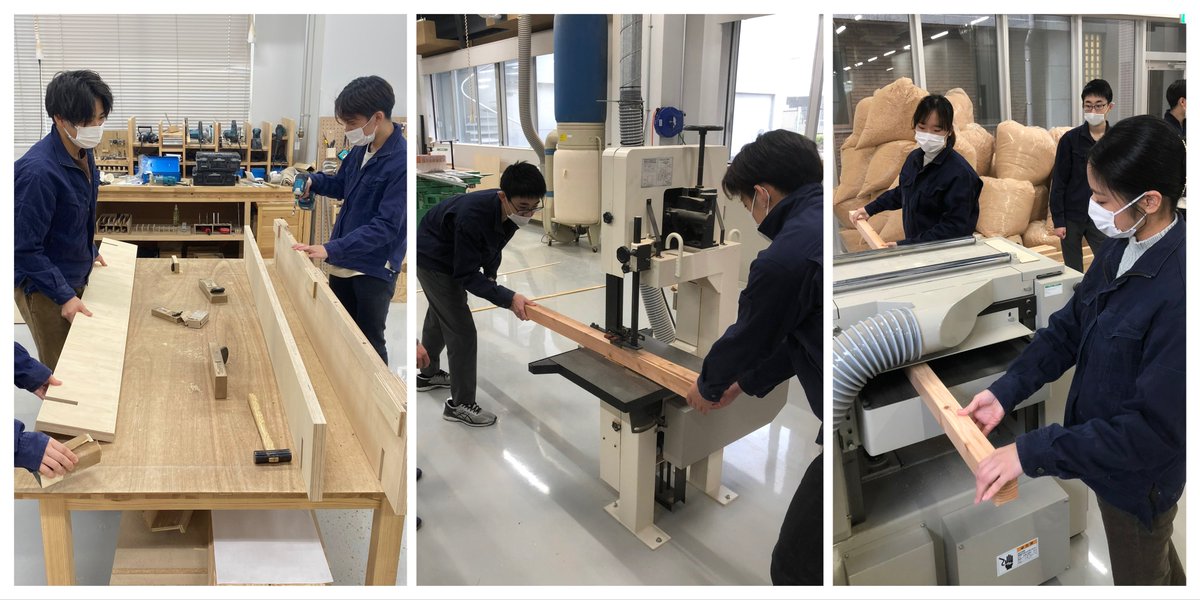 fukuoka_u_TA's tweet photo. 有朋会館２Fラウンジの改修が 学生の手により行われていましたが、今年度分の作業が終了しました！
17日に理学部コーヒーラボと共同でプレオープンイベントを開催するそうです。
今回はハイカウンターデスクと屋台型のグループ学習ブース2台を設置。お時間ある方は是非！
#福岡大学 #工学部 #建築学科 https://t.co/oSQ9HjwEnd