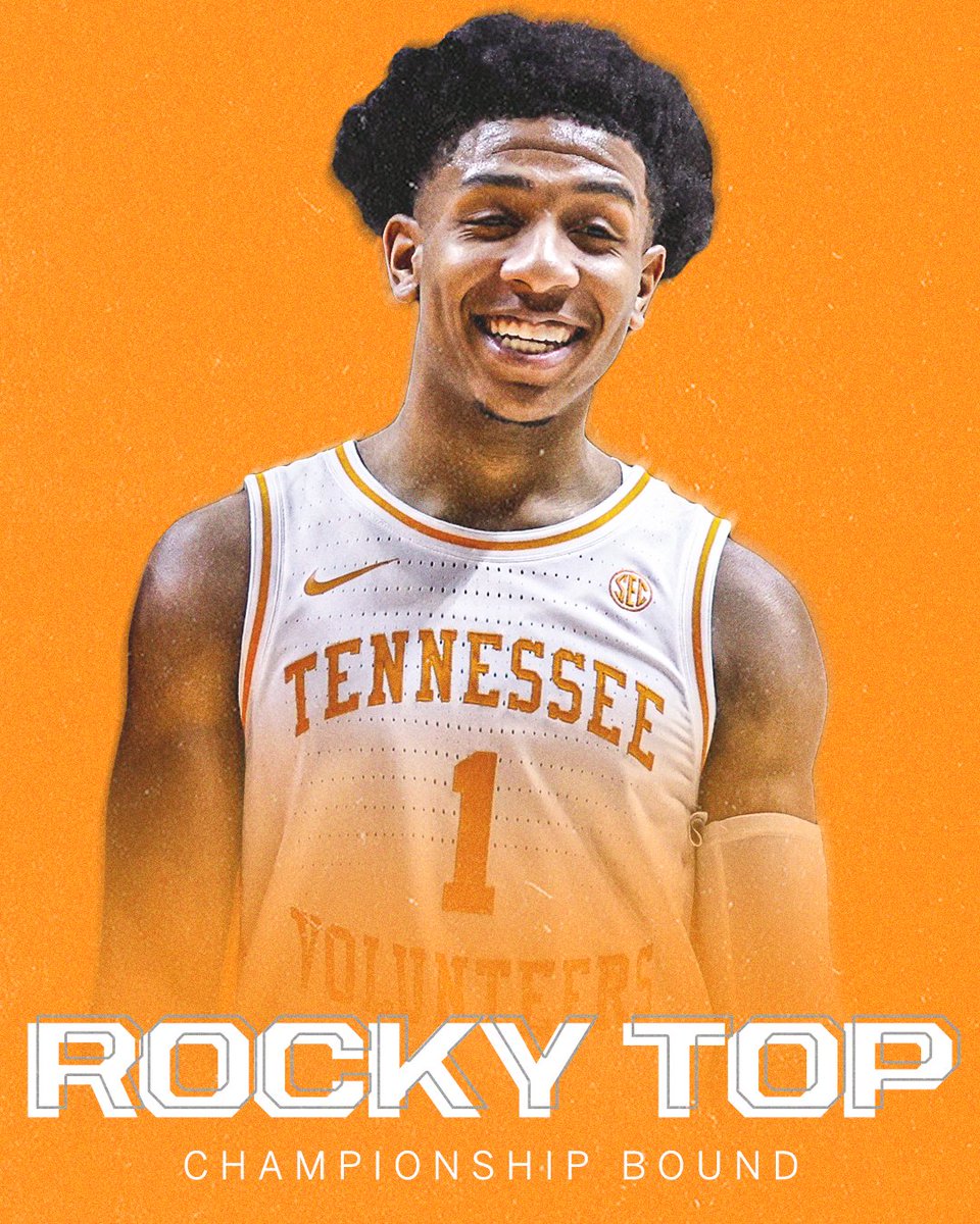 THE TENNESSEE VOLS WILL PLAY FOR THE SEC 🏆 <a href="/Vol_Hoops/">Tennessee Basketball</a>
