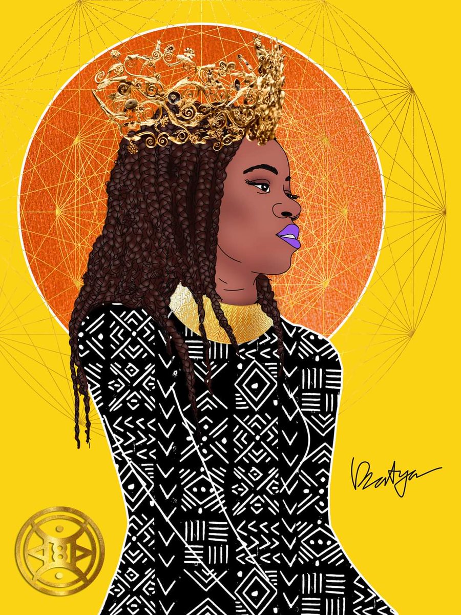 KisaGrace4's tweet photo. Meet our spontaneous, bold and colorful #MelanatedNFT
#Queen #Hazina, which means #TREASURE
More about our Queen... 
https://t.co/n6tZIC5QQk https://t.co/f7uHOJc0yn