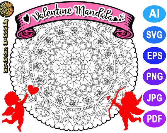 ArtDesign_by_VC's tweet image. Mandala SVG Cut File tinyurl.com/y7acfzdd via @EtsySocial #mandala #lineart #MandalaArt #MandalaSVGfile