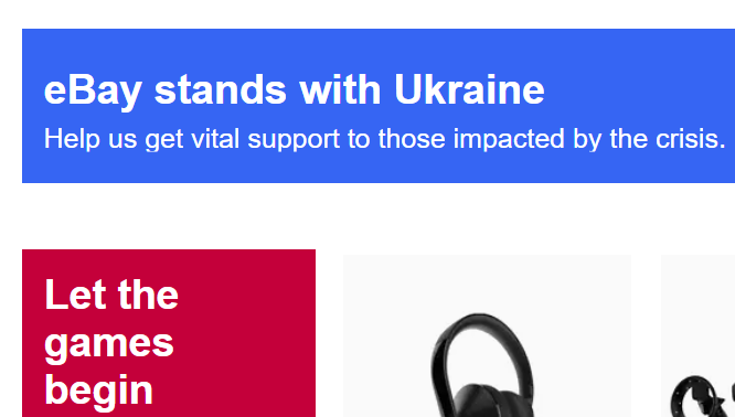 MyOnlyZero's tweet photo. So AccuWeather and Ebay claim to be standing with Ukraine. In case you were wondering https://t.co/EOyP0u8nKP