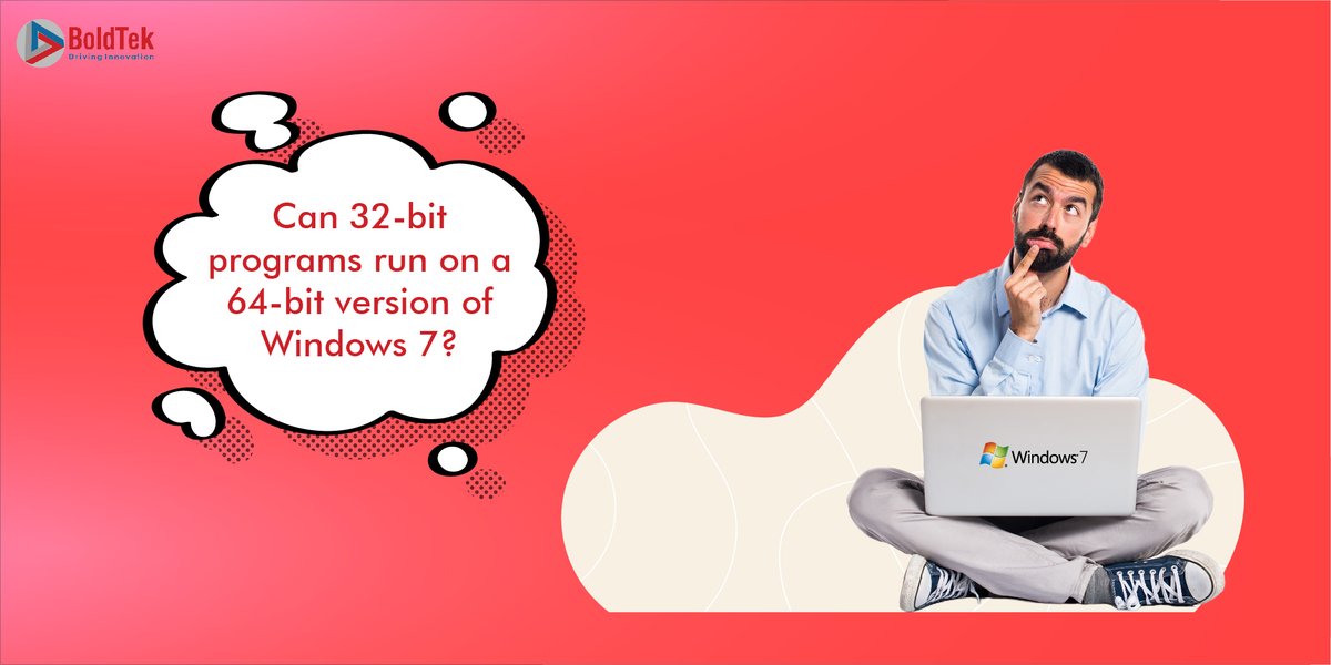 boldtekglobal's tweet photo. #testyourknowledge
Can 32-bit programs run on a 64-bit version of Windows 7?
☑️ Yes ☑️No
Post your answer in the comment section below.
#quiz #techquiz #thinktank #windows #os #windowsversion #sundayquiz https://t.co/T5esLIoFIj