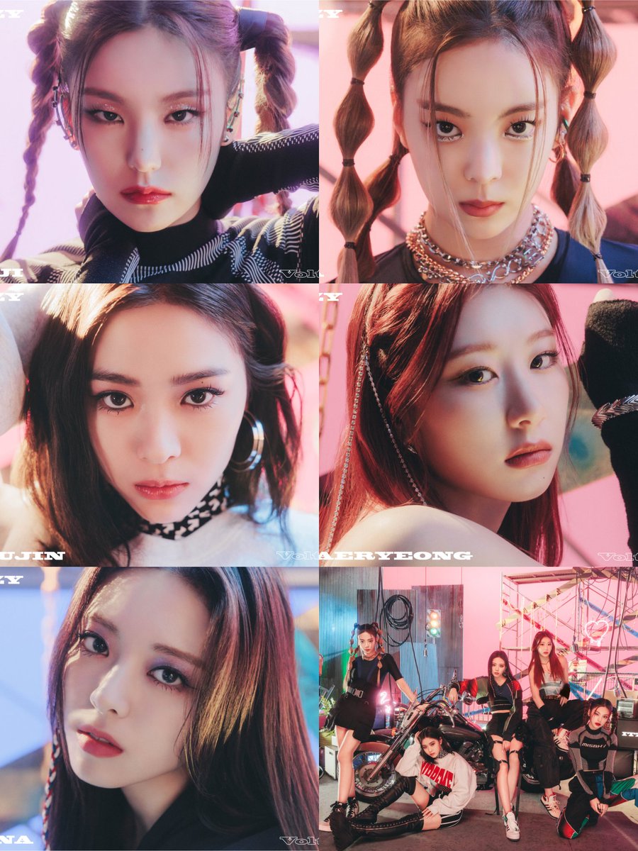 FIVEOFITZY's tweet photo. individual #ITZY teasers for voltage https://t.co/ro9jPioAZ8