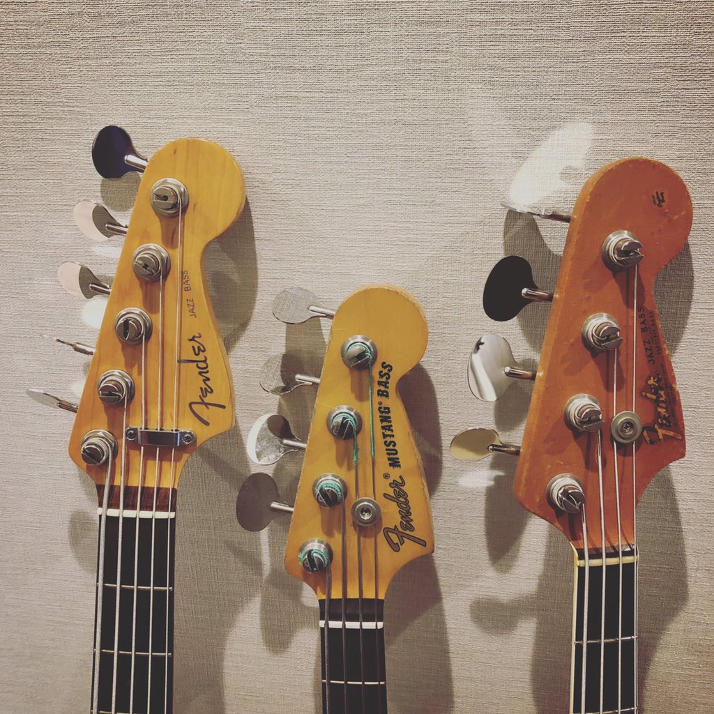 Shingo_Suzuki's tweet photo. パドルペグ三兄弟🎸🎸🎸
#rollipop #丸ペグ #basslife #bandlife #basstuner #パドルペグ #paddlepeg https://t.co/iHMmoVlIxQ