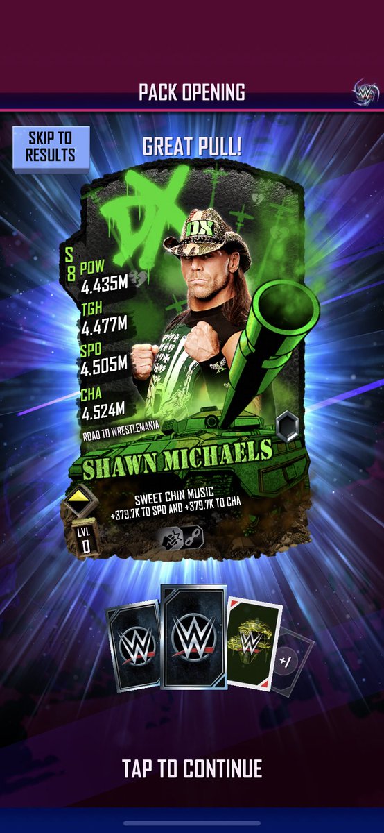 dvpechristian's tweet photo. @SUPERZOMGBBQ i have to be the luckiest guy in the world for a noob player even tho i’ve played since the game first released .. i’m still horrible but .. i got the shawn from the $4.99 pack and the bianca from the wrestlemaniac pack.. https://t.co/8f3k5MKdJS