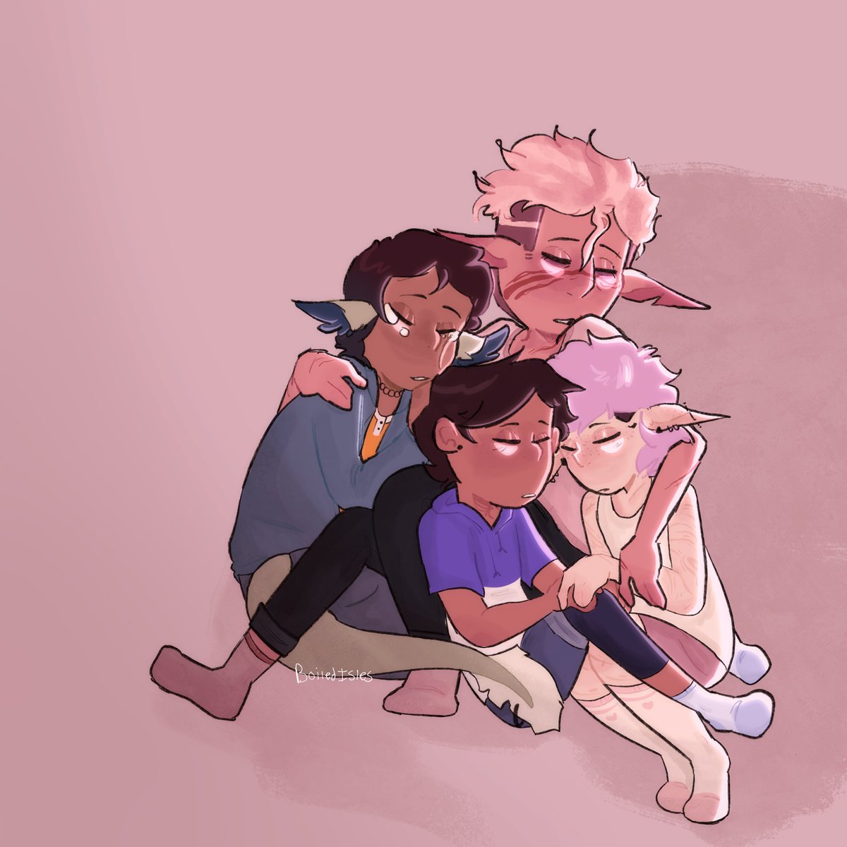siblings! &amp; Amity.

#theowlhouse #toh