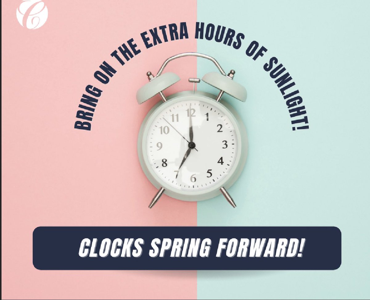 mariafot's tweet photo. #SpringForward2022 #SpringForward #clockforward  #DaylightSavingTime https://t.co/0aPP2ytqLn