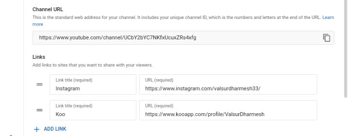 ValsurDharmesh's tweet photo. @TeamYouTube This is my channel link https://t.co/erh7VFwPSJ

I Want This Custom Url
https://t.co/7RLD758OSw https://t.co/1W98CsUx8e